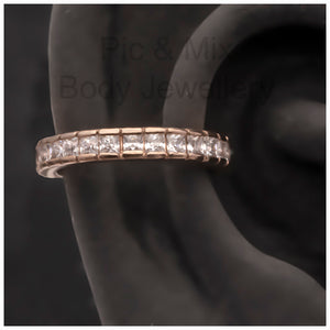 Rose Gold Steel & Titanium Jewellery