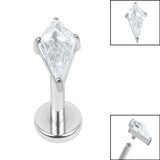 Ti Internal Kite Gem Labret