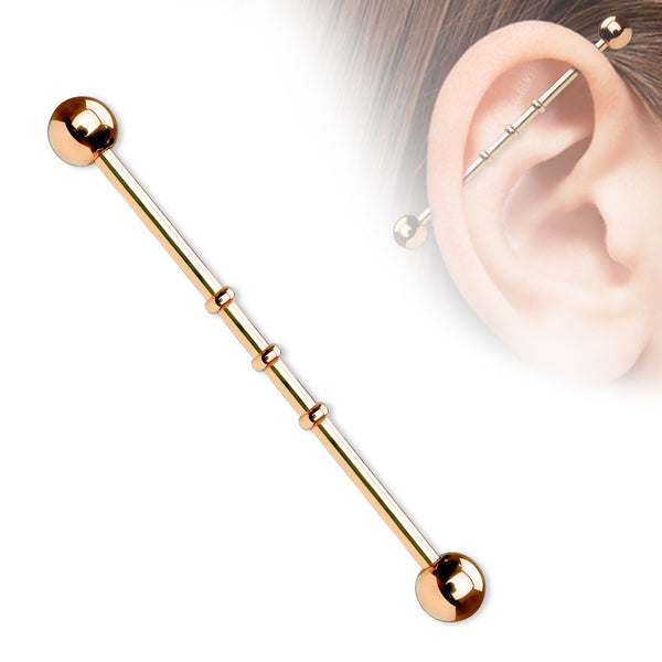 Industrial Bar 1.6x38mm notches