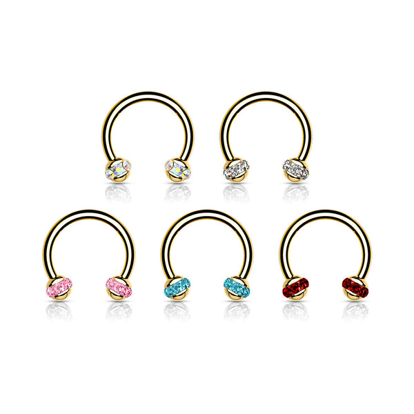GP Circular Barbell with multigems