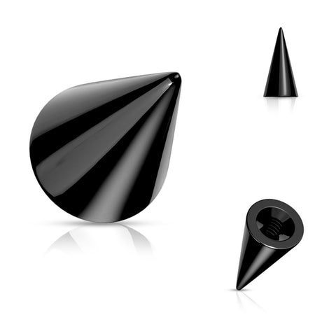 Black 1.2mm External thread spike
