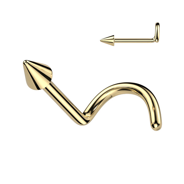 Implant Grade Titanium Spike Nose Screw