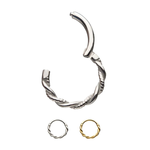 Twist Design Hinged Segment Rings