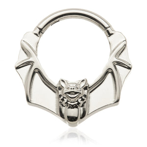 Titanium Bat hinged ring 1