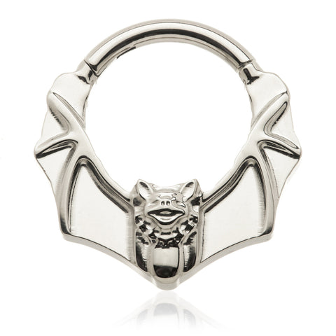Titanium Bat hinged ring 1
