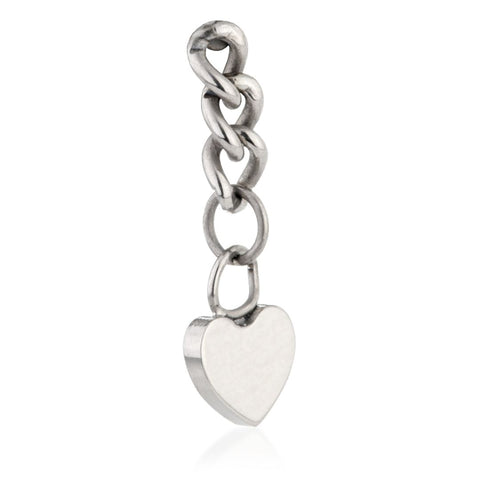 TI INTERNAL HANGING HEART LABRET