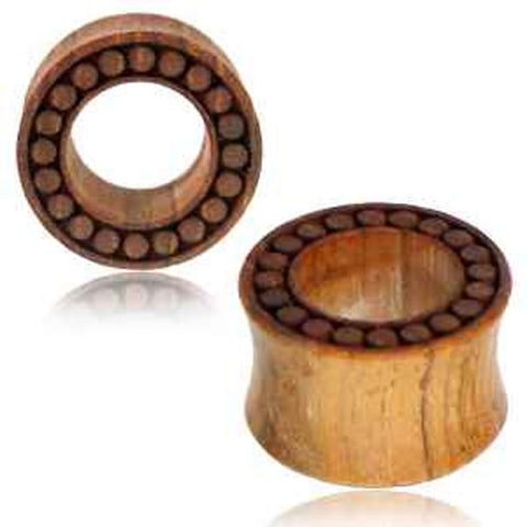 Handmade Teak Wood Ear tunnel