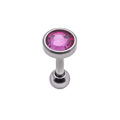 Surgical steel Barbell - 1.2x6mm for Tragus/Cartilage