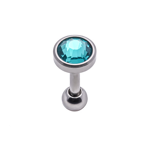 Surgical steel Barbell - 1.2x6mm for Tragus/Cartilage