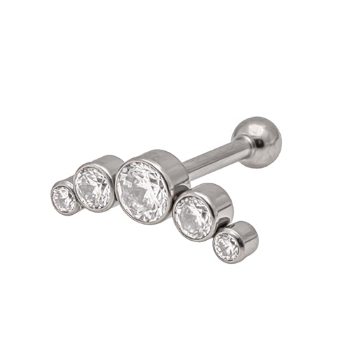 Push Fit Titanium Micro bar 1.2 x 8mm