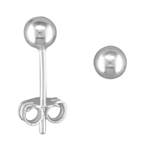 Sterling Silver ball earring