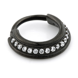 Septum clicker - 1.2x8mm Black