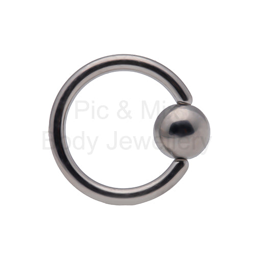 Titanium Ball Closure Ring 1.2mm