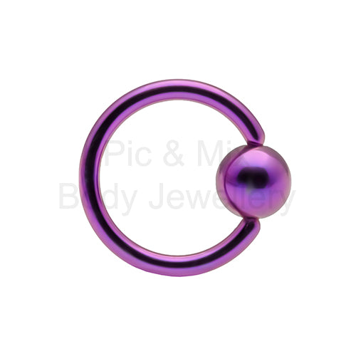 Titanium Ball Closure Ring 1.2mm