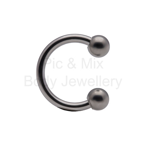 Titanium Circular Barbell - 1.2mm x 6-10mm