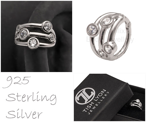 Cartilage ring - 925 Sterling silver