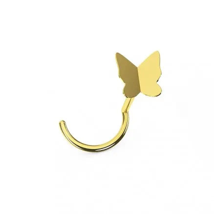 Nose stud - 9ct gold nose screws assorted designs